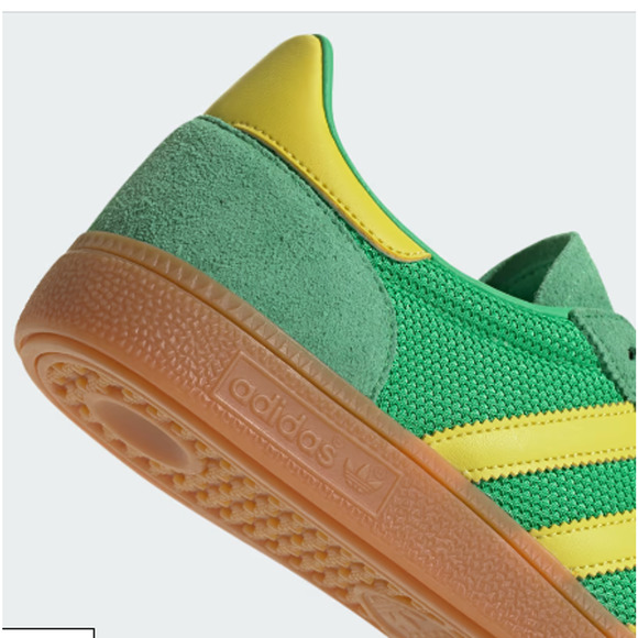 NEW Adidas Handball Spezial JH5444 Green/Yellow Men's Size 7.5 - Picture 2 of 4